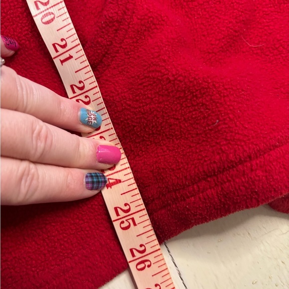 Vintage Disney Winnie the POOH Tigger Fleece Pullover Sweatshirt Size Large Red - Picture 4 of 6